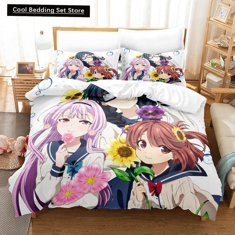 Anime Ore O Suki Nano Wa Omae Dake Kayo Bedding Set Single Twin Full Queen King Size Bed Set Adult Kid Bedroom Duvetcover Sets