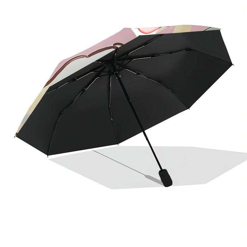 1pc Cinnamoroll Automatic Open/Close Umbrella, Lightweight Design for Everyone,Durable Canopy yy251014073