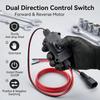 Motor Tester Electronic Brake Service Tool for Rear Brake Work with 10V - 14V Battery Input, Two-Way Motor Direction Control and Home Vehicle Care Use