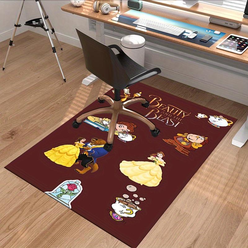1pc. Beauty and The Beast Theme Rug - Perfect for Home Decor, Office Carpet, Outdoor Use, and Gift Ideas!z041412