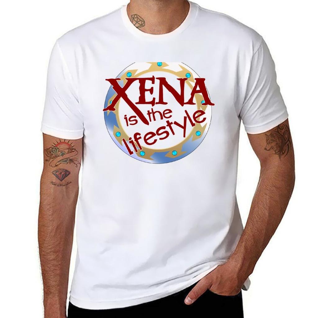 Xena Is The Lifestyle Red Tshirt Long Lasting Casual Tshirt