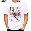 Moda Ilustrowana Retro Rowerowa Kolarstwo Motywacja Zespół Wyścigowy T Shirt z nadrukiem Męska koszulka Bicyles Sport
