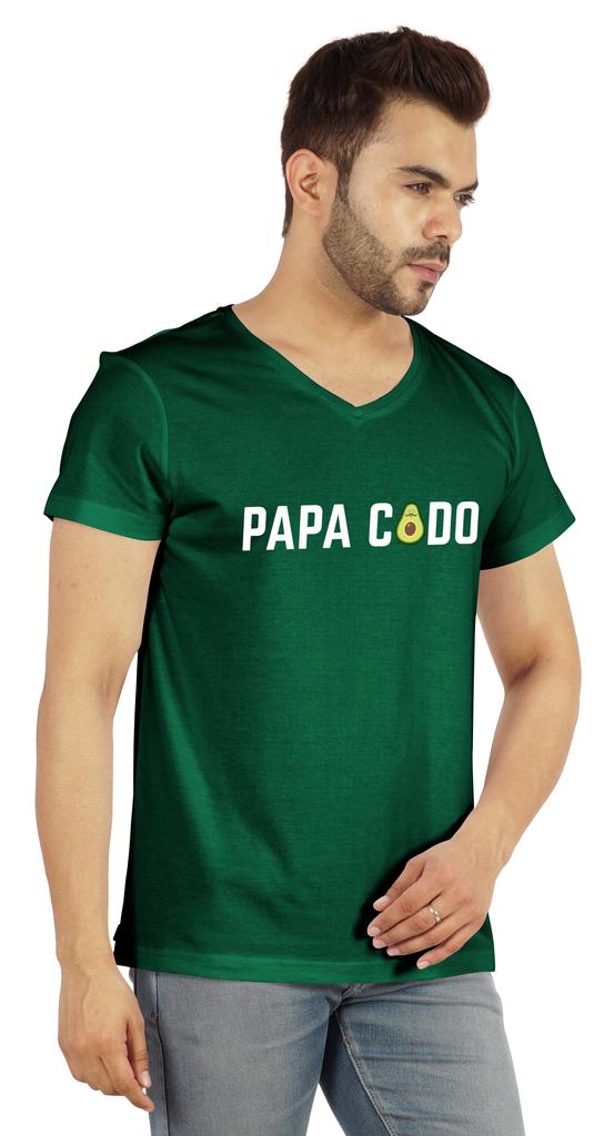 Inkmeso Herren Bedruckt   Papa Codo   T-Shirt Für Papa Lustiges Zitat T-Shirt Baumwolljersey