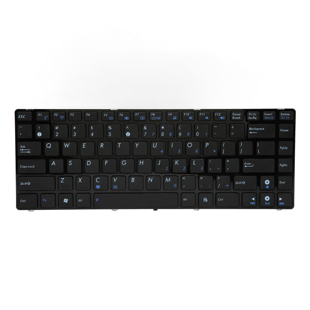 K43S Replacement Keyboard 85 Keys Durable ABS Aluminium Alloy Durable Replace Keyboard for K43S A43S K43SA A43SA K43SJ