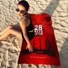 Movie Trror 28 D-Days L-Later Bath Towel Microfiber Soft Water Absorbing Breathable For Girl Kids Decorative Cartoon Beach