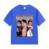 90s Retro Damon Salvatore Graphic T Shirt Unisex Harajuku Fashion Cotton Short Sleeve Tshirts Y2k Unisexs Gothic Clothing TShirt