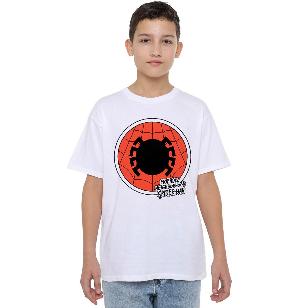 Spider-Man Childrens/Kids Friendly Neighborhood Badge T-Shirt