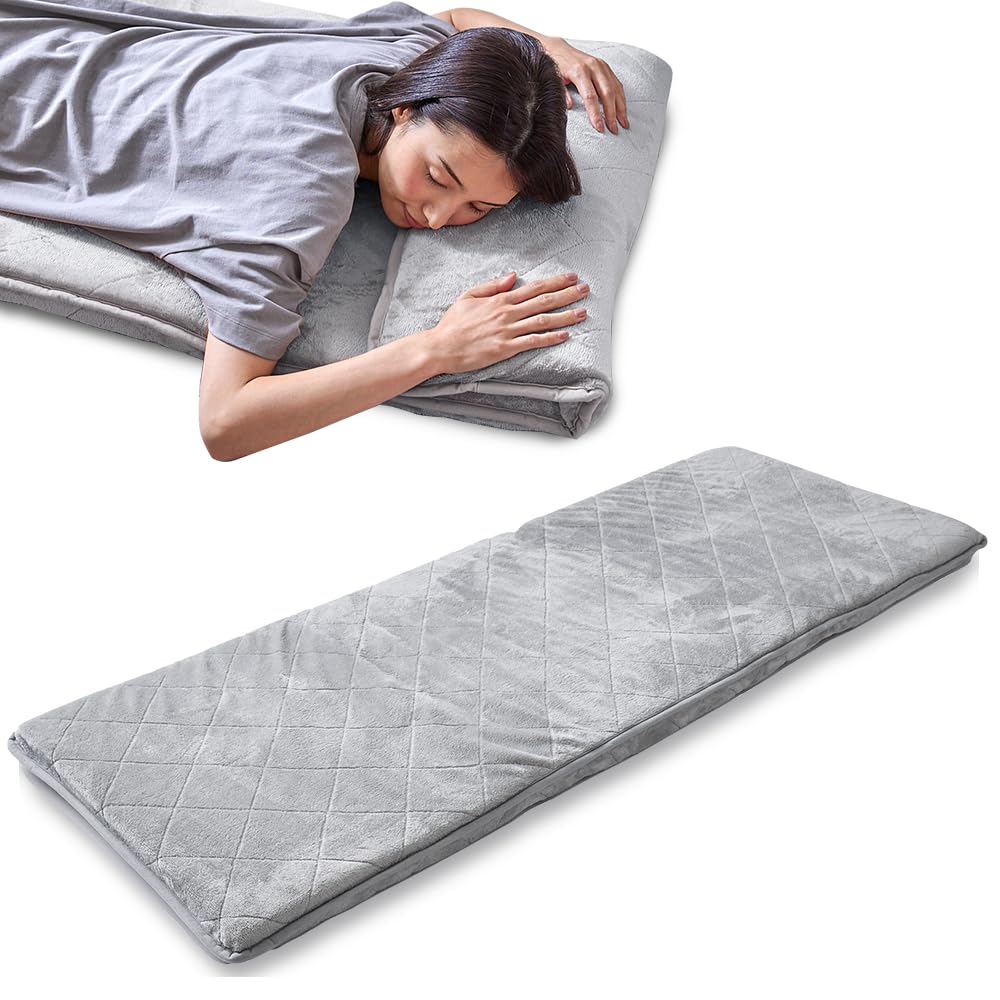 Iris Plaza Flannel Sleeping Cushion, 68*180cm, Light Gray
