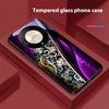 Jinmai Red Purple For Honor Magic 6 50 70 90 Lite X7b 200 Pro Nova 10 Nova 5T X6 P30 Pura 70 Ultra Tempered Glass Phone Case