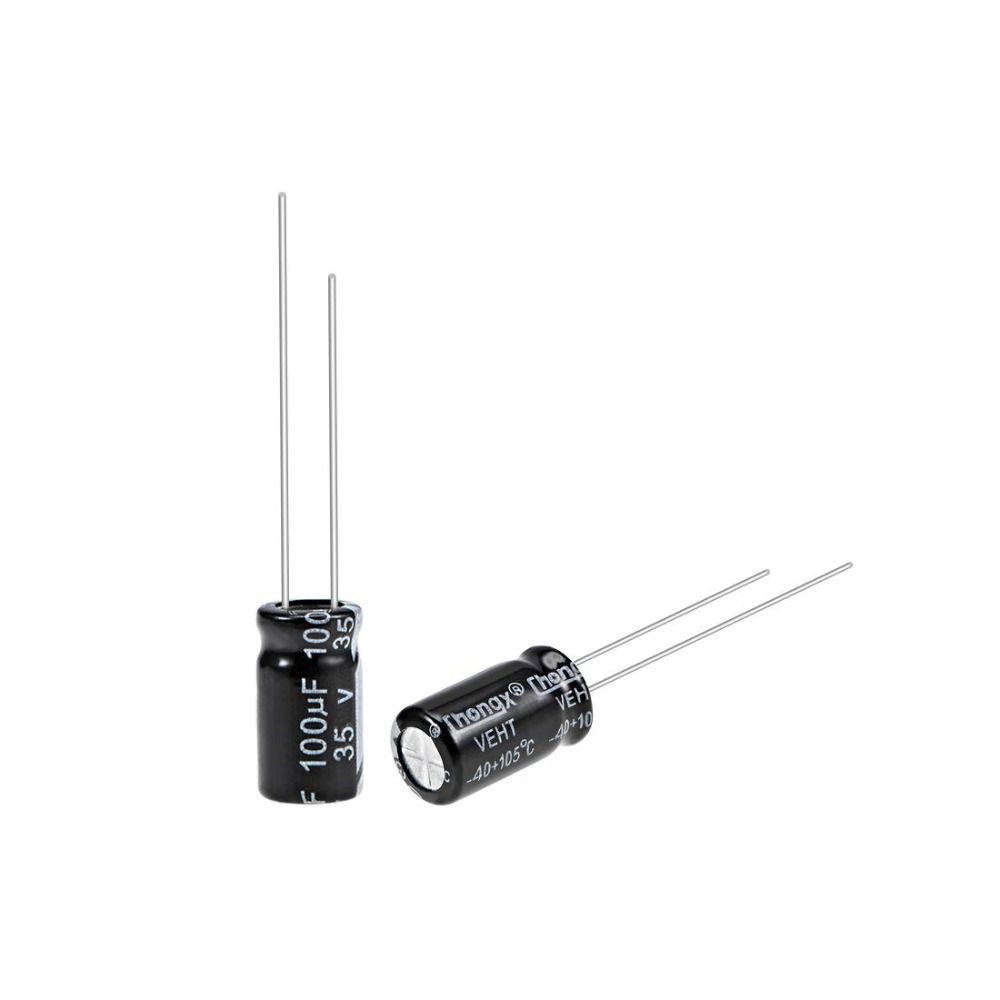 

Электролитические конденсаторы 100uF 35V Capacitor Aluminium высокого качества