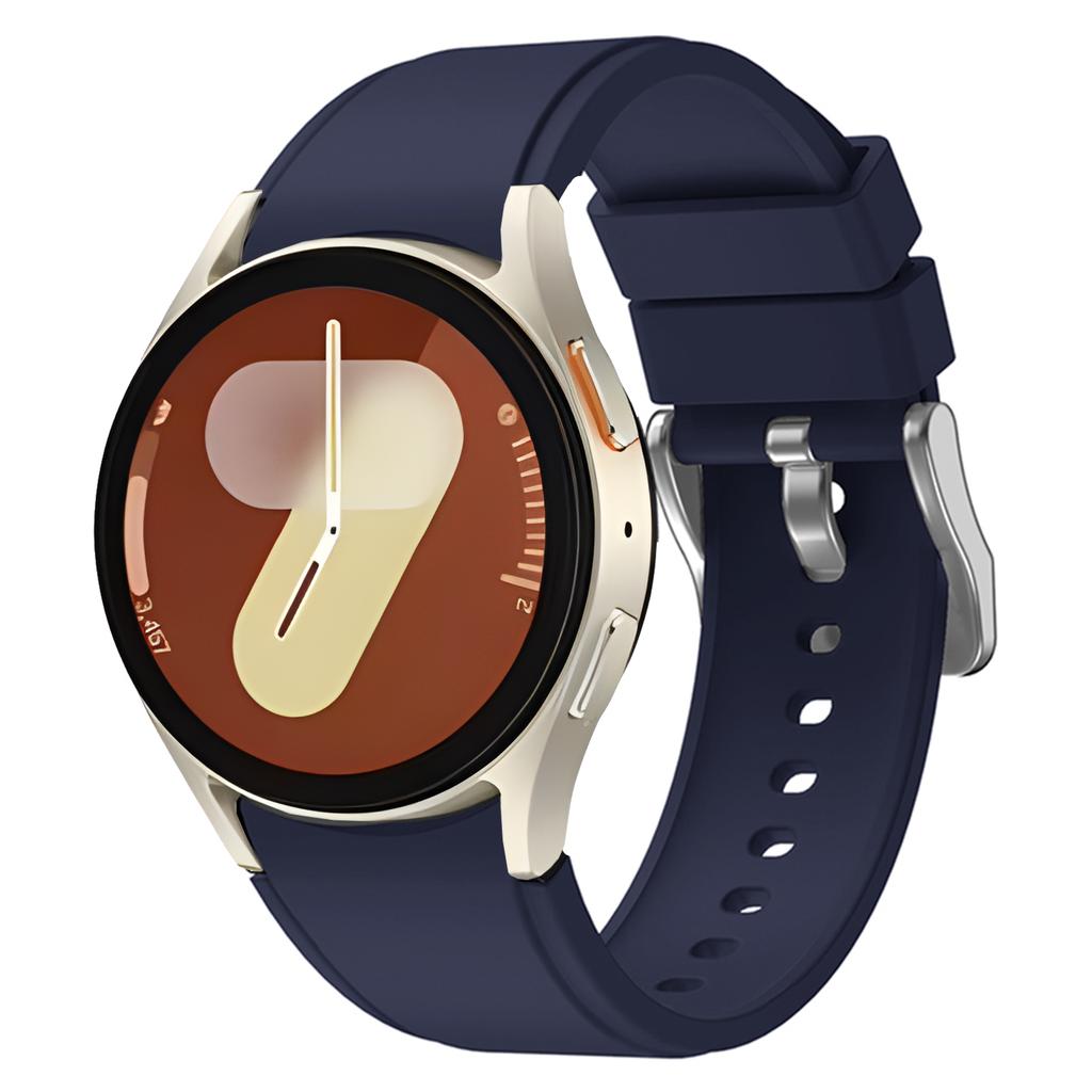 Cinturino in Silicone per Samsung Galaxy Watch 7 44mm 40mm Bracciale originale ad arco per Samsung Watch 6 Classic 47mm 43mm/5 Pro 45mm Cinturino