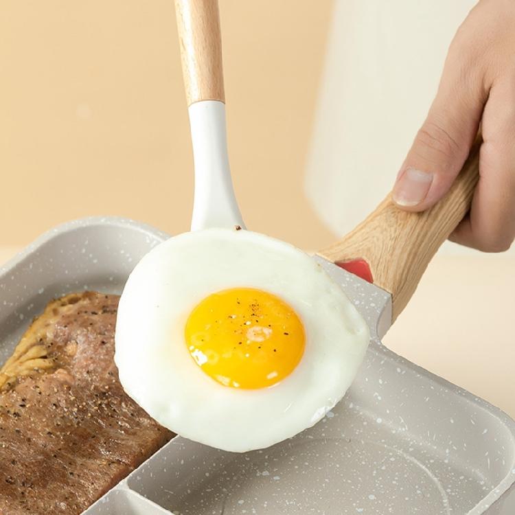 Multi-Functional Non-Stick-Skillet 3 Section-Grill Pan Breakfast Pan-Griddle