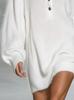 European and American Casual Elegant V-Neck Solid Knit Sweater Mini Skirt (2026 Edition)