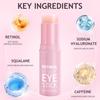 Retinol Eye Stick with Caffeine De-Puffing Eye Balm, Firming and Smoothing Fine Lines, Hydrating Eye Repair for Dark Circles and Puffiness