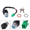 6 Wire Motorcycle Ignition Key Switch 2 Key Set 50CC