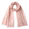 Sheer Silk Scarf Soft Christmas Gifts Autumn Winter Wrap Shawls  for Women