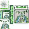 Cartoon Football Theme Party Tableware Plates Napkins And Favors For Kids Events