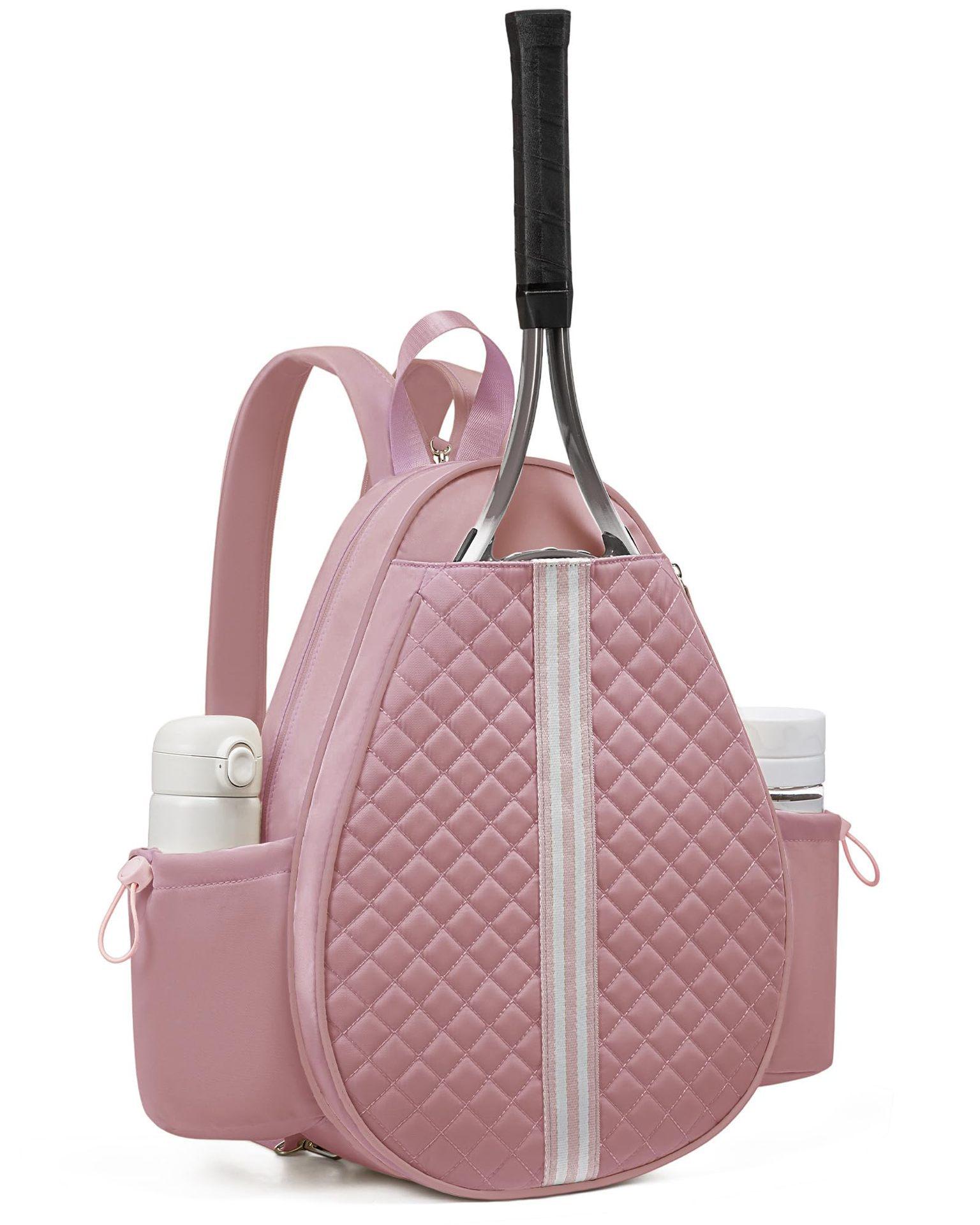 

Новое поступление: Легкая многофункциональная водонепроницаемая сумка кроссбоди для теннисных, пиклбольных и бадминтонных ракеток для мужчин и женщин 32x12x42 CM розовый