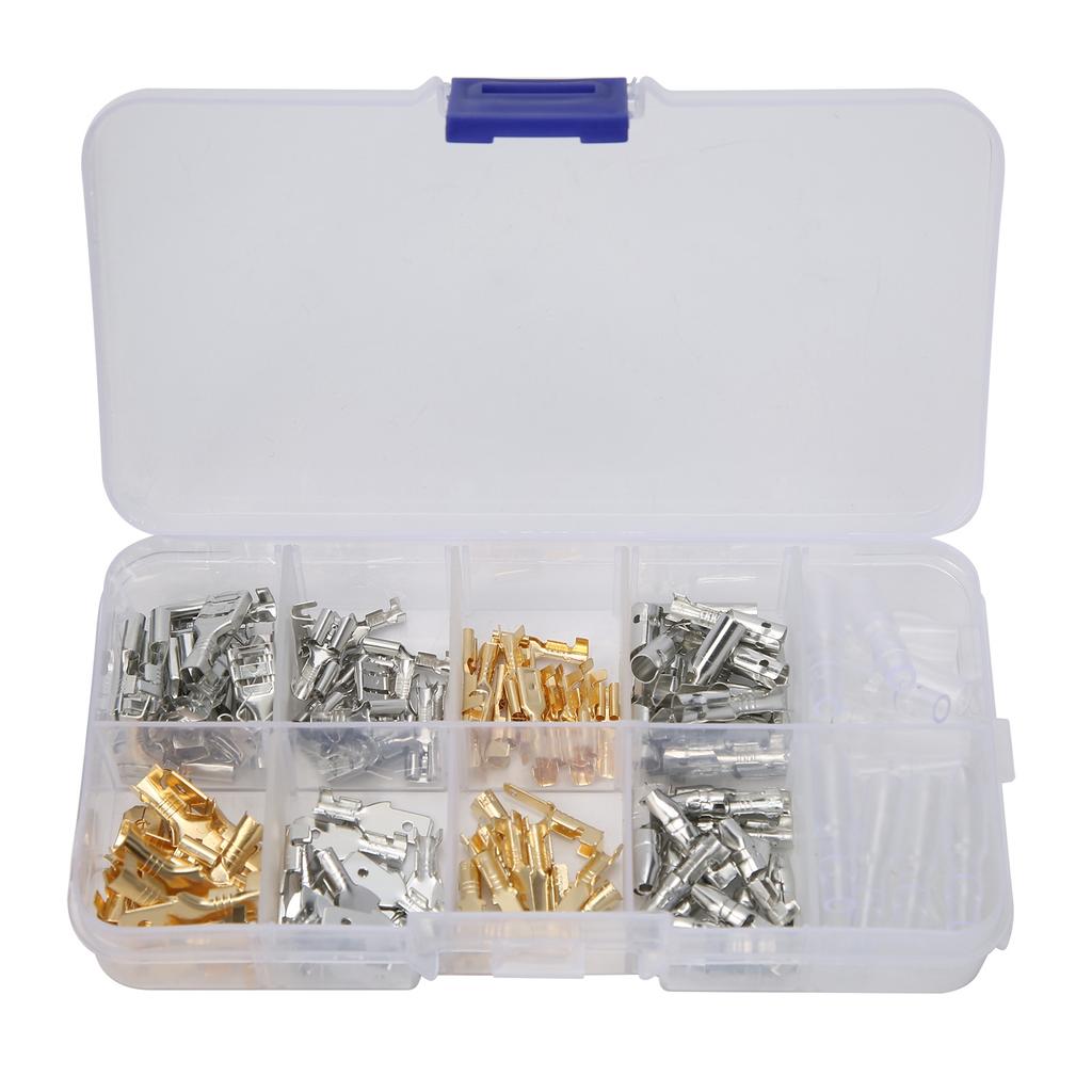 150Pcs Insulated Wire Terminals Male Female Cable Connector Industrial Supplies 2.8/4.8/6.3/4mm