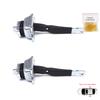 BDP1353-1 2 Pieces Rear Door Hinge Brake Stop Check Strap Limiter for Toyota Hilux MK6 N1 1997-2005 Pickup Truck 6863035050