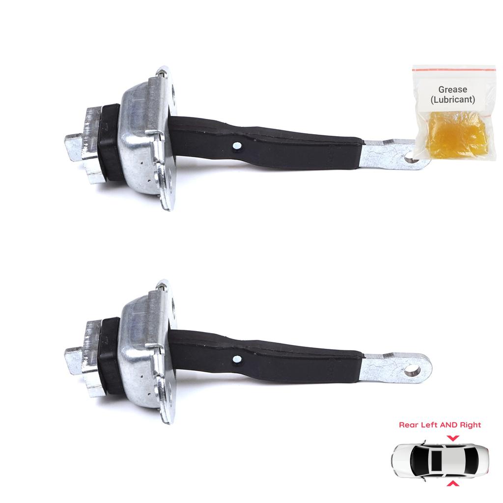 BDP1353-1 2 Pieces Rear Door Hinge Brake Stop Check Strap Limiter for Toyota Hilux MK6 N1 1997-2005 Pickup Truck 6863035050