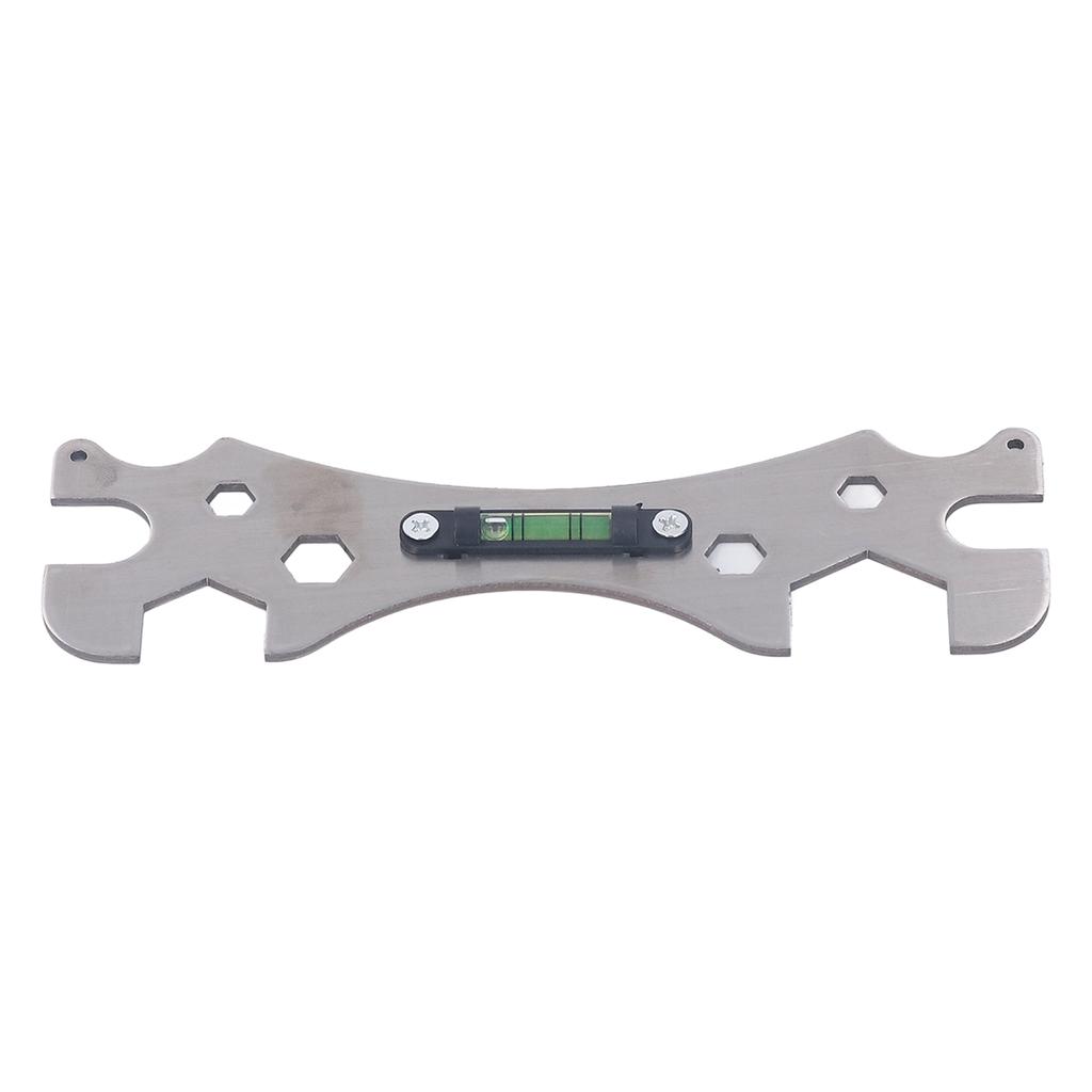 Special Wrench Universal Multifunctional Bathroom Wrench with Level Faucet Plumbing Install Tool