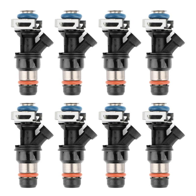 8PCS Fuel Injectors 17113553 Fit for Chevy Silverado 1999-2007 4.8L 5.3L 6.0L