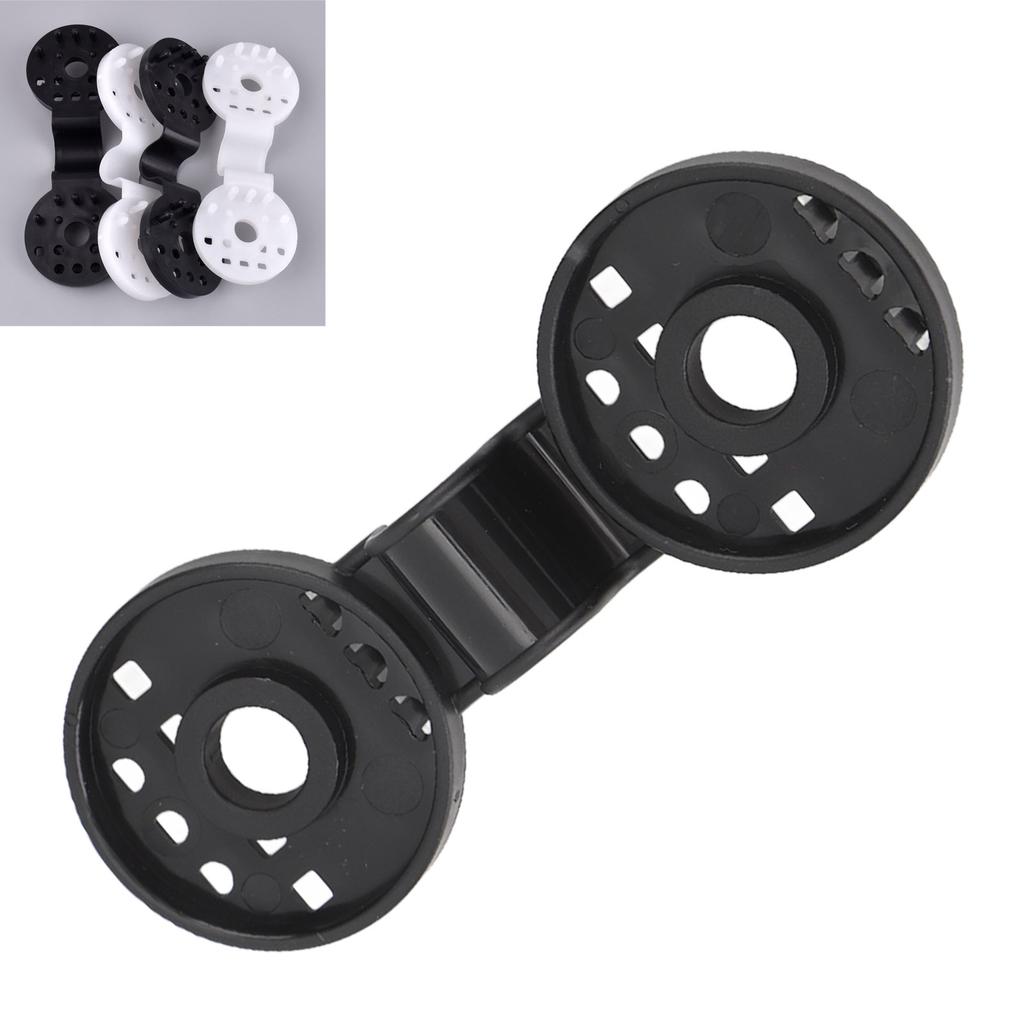 100pcs Shade Cloth Plastic Clips Round Fixing Clips for Greenhouse Outdoor Garden Anti Bird Netting Agricultural Sunshade
