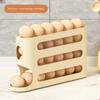 Large Capacity Automatic Egg Roller Transparent Auto-Rolling Egg Dispenser Egg Holder Rack  Kitchen