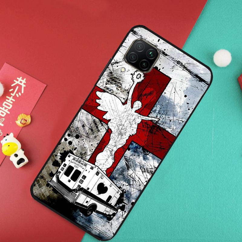 EMT EMS Medical Rescue For Huawei Nova 11 Pro 9 10 SE 7i 8i 11i 12i Y73 Y72 Y61 Y91 Y90 Y70 Y60 P30 P40 Lite Case