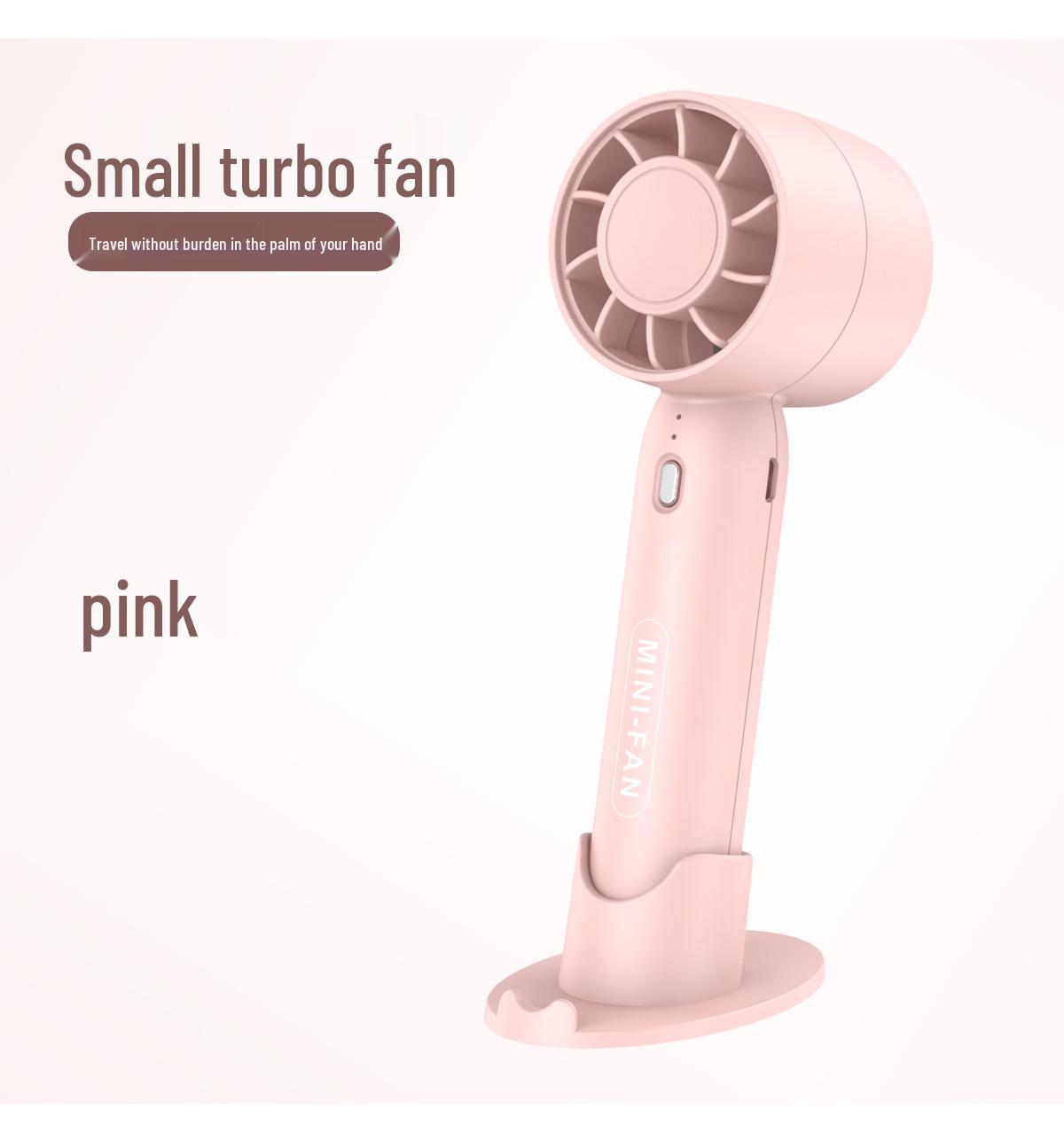 

2025 Model: Compact High-Speed Handheld Fan with USB Charging and Digital Display
