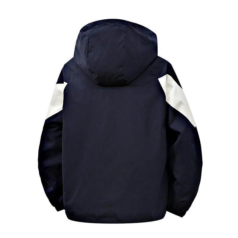 Jacket Men Hooded Loose Work Clothes Mountain Outdoor Fat Men Jacket Men Multi-pocket Mountain Climbing