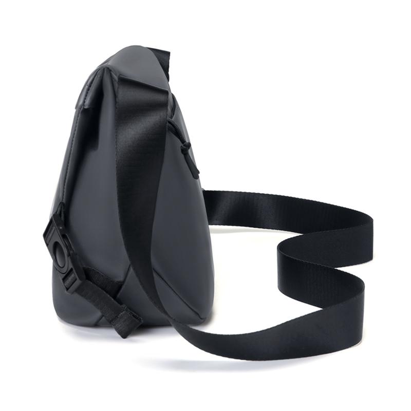 New GOLF Textile, Synthetic Leather Messenger Bag, Crossbody Bag Men's Black D241878