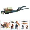 Miniature Diver Action Figure Scene Ornaments Oceans Pavilion Aquarium Decoration Accessories 3D