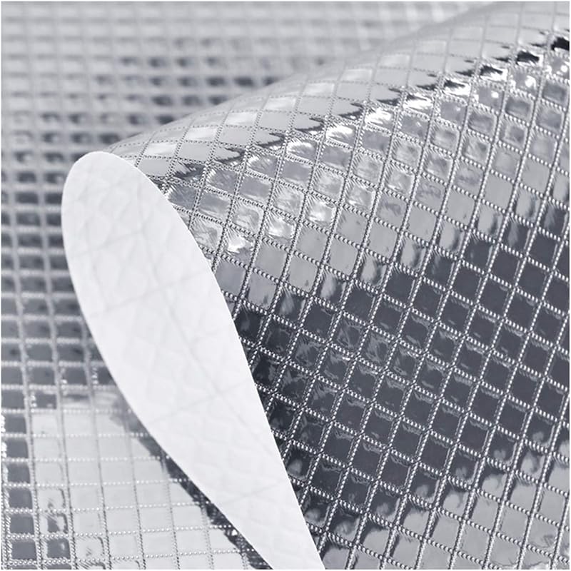 Обои YoYi Oil-Proof Sticker Kitchen Bathroom Wall Cabinet Drawer Waterproof Fire-Stick High Temperature Self-Adhesive Wallpaper, Rhombus Texture