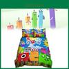 Numberblocks Digitale Blokke Sengetøjssæt Med Aktiv Farveprint Til Moderne Soveværelsesindretning