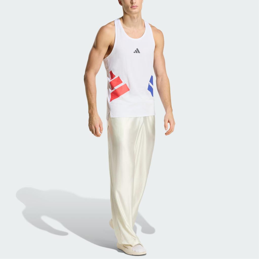 Adidas Racerback Quick-Dry Running Tank Top Men Tops JY8624