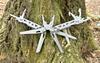 Outdoor Multi-function Multi-tool, Stainless Steel, Foldable, Instruction Manual Included