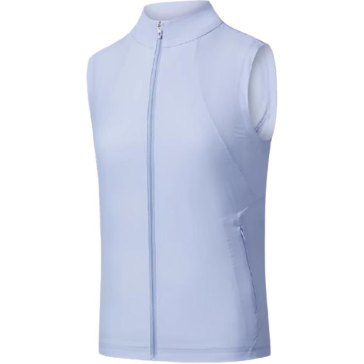 

Anta Champion All-Weather Series Sports Casual Simple Solid Color Slim Vest Women Vests Purple-Cloud-Gray 162520606-4 XL