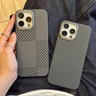 Applicable To IPhone17promax Kevlar Skin Feeling Mobile Phone Case Apple 16 High End PC Hard Protection Case