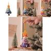 Wool Crochet Christmas Tree Decorations For Cars And Home Holiday Decorations