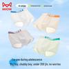Mao Ren Teen Boys' Ice Silk Boxer Briefs 4-Pack