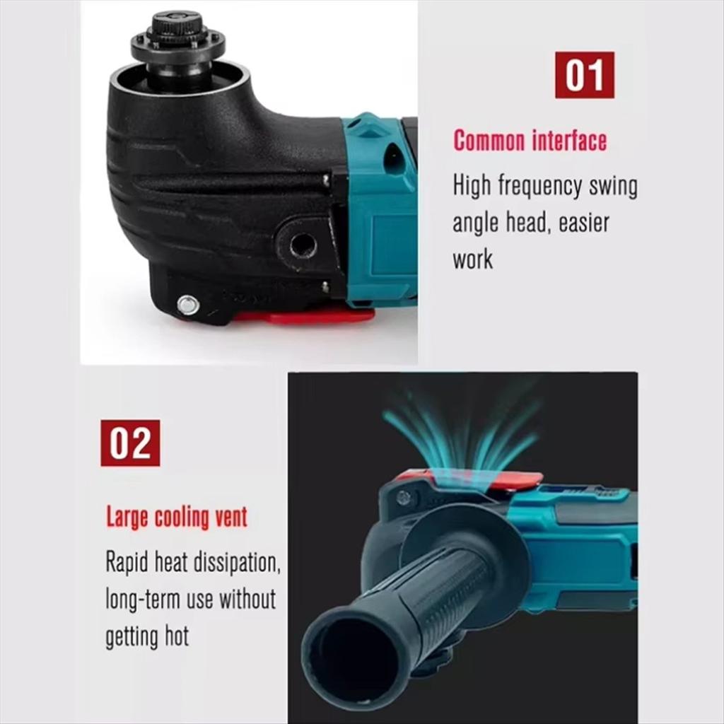 BHBL Multifunction Tool Oscillating Multi-Tools Variable Speed Renovator Electric Trimmer Electric Saw for 21V 18v Battery