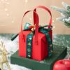 Paper Christmas Gifts Bag Red Gifts Wrap Handbag Classic Christmas Candy Gift Box  Candy