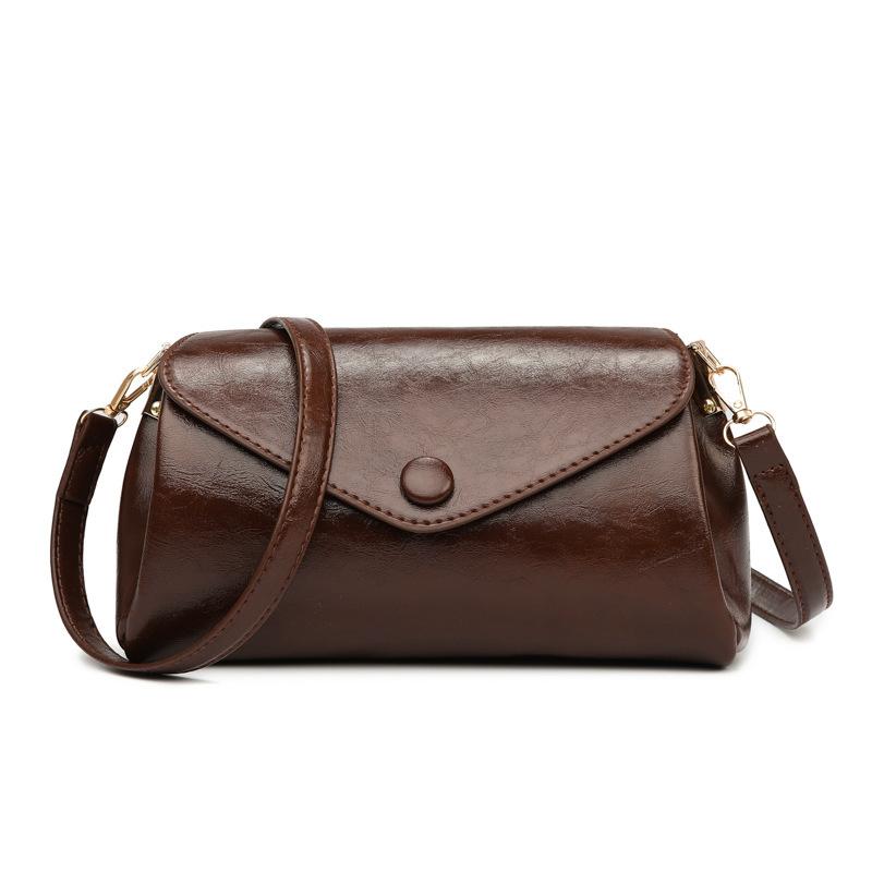 Vintage Simple Fashion Casual Versatile Women Shoulder Crossbody Small Square Bag