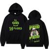 Rapper Feid Ferxxo El Club De Las 19 Flores 2026 Print Hoodie, Unisex Fashion Pullover, Loose Casual Sweatshirt, Streetwear