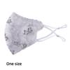 Embroider Flower Summer Lace Mask Breathable Half Face Covering Delicate Sunscreen Face Mask  Women