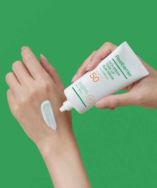 Real Barrier Cica Green Tone-Up Sun Cream Duo Pack 50ml X 2