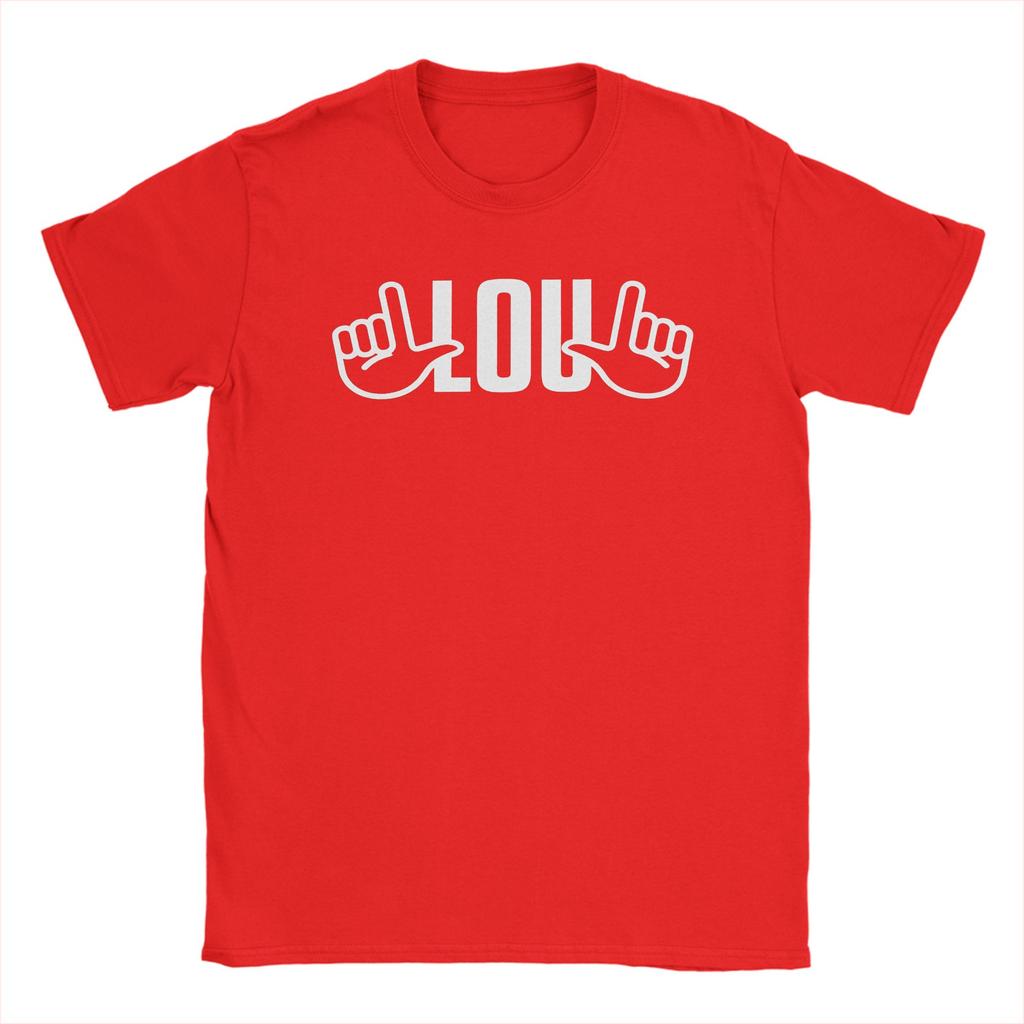 Vintage Lou Holtz TShirt for Unisex O Neck Cotton T Shirt Short Sleeve Tee Shirt Party Tops