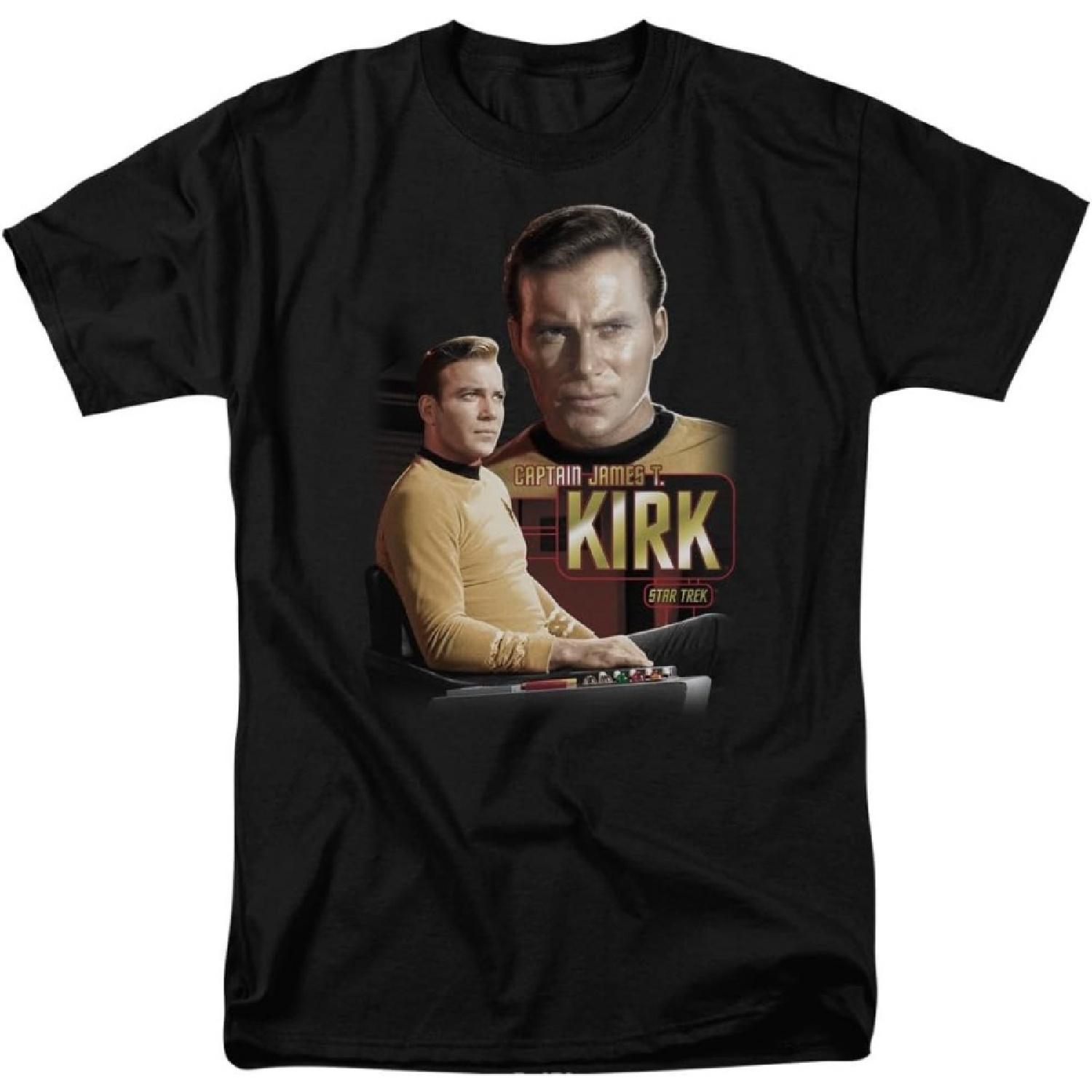 Футболка Звездный путь Капитан Кирк Оригинальная серия S